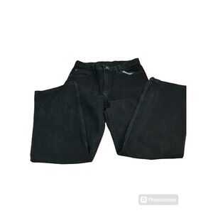 Wrangler Women’s Straight Leg Jeans Size 16 Regular Very Nice.Dark Black.